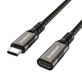 Simplecom CAU620 USB - C Male to Female Extension Cable USB 3.2 Gen2 PD 100W 20Gbps 2M - RnR Galore