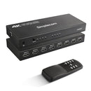 Simplecom CM317 7 - Port HDMI 2.0 Switch with Remote 7 IN 1 OUT Splitter HDCP 2.2 4K@60Hz - RnR Galore