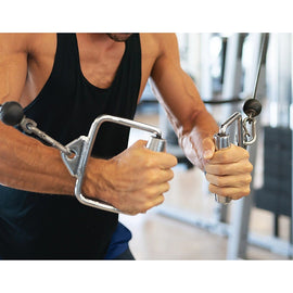Single Stirrup Handle Cable Grip – Gym Pulley Attachment for Strength Training - RnR Galore