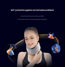 Size L Grey Ergonomic Neck Support Brace - Soft Cervical Collar for Posture Correction and Pain Relief - RnR Galore