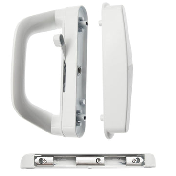 Sliding Patio Door Handle Set Mortise Lock Suitable for Sliding Glass Patio Door White - RnR Galore