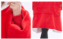 Snowman Oversized Wearable Blanket Hoodie - Ultra Soft & Cozy Snuggle Pullover for Adults - RnR Galore