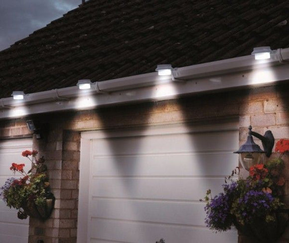Solar Multipurpose Light (1 - Piece, White) w/ Screw & Mount, Energy - Saving - RnR Galore