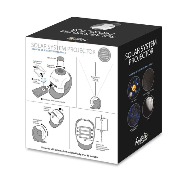 Solar System Star Light Projector STEM Toy - Space Planet Moon Galaxy Night Lights - RnR Galore