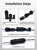 Starlink Ethernet Connector,RJ45 Coupler, Ethernet Female to Female Extender with Lightning Protection and IP68 Waterproof,CAT8/CAT7/CAT6/CAT5E Cables - RnR Galore