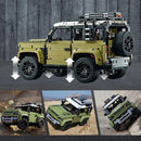 Technical Rover Defender Collector'S Building Blocks Set - RnR Galore