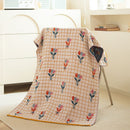 The Story of Broken Flowers 40S Pure Cotton Gauze Bath Towel - Extra Large, Thick, Soft, and Highly Absorbent for Adults - RnR Galore