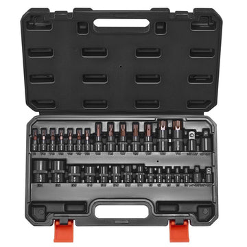 Torx Bit Socket and External Torx Socket Set 31 - Piece T8 - T70 and E4 - E24 Steel - RnR Galore