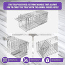 Trap Humane Possum Cage Live Animal Safe Catch Rabbit Cat Hare Fox Bird - RnR Galore