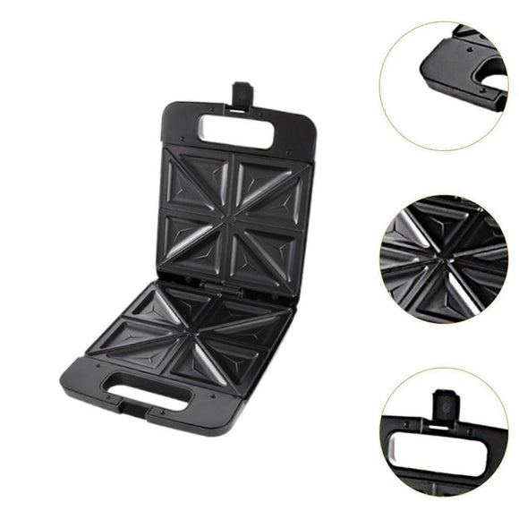 Triangle Waffle Maker with Handle - Portable Nonstick Waffle Iron for Home & Restaurant - RnR Galore