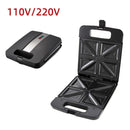Triangle Waffle Maker with Handle - Portable Nonstick Waffle Iron for Home & Restaurant - RnR Galore