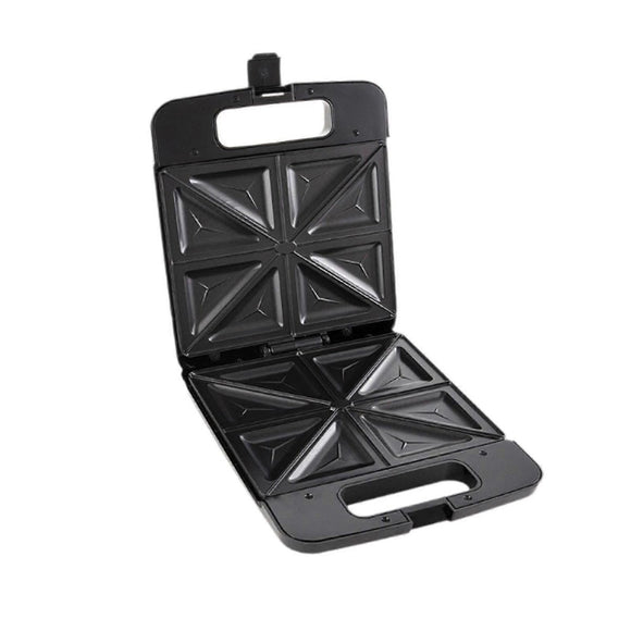 Triangle Waffle Maker with Handle - Portable Nonstick Waffle Iron for Home & Restaurant - RnR Galore
