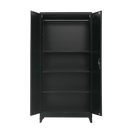 Two - Door Metal Cabinet Shelf Storage for Home Office Gym - RnR Galore