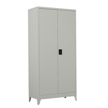 Two - Door Metal Cabinet Shelf Storage for Home Office Gym - RnR Galore