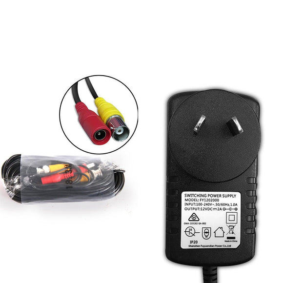 UL - tech CCTV Security System 4CH DVR 4 Cameras 1TB Hard Drive - RnR Galore