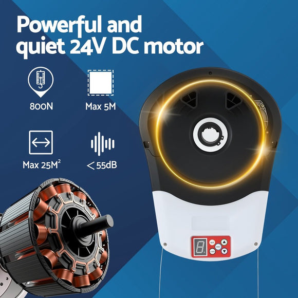UL - tech Garage Roller Door Opener 800N Motor Auto Safety Reverse 220V - RnR Galore