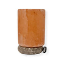 USB Colour Changing Salt Himalayan Lamp - Cylinder Shape Pink Rock LED Light - RnR Galore