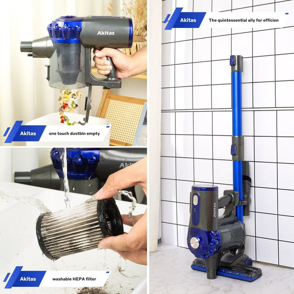 V8 150W Handheld Stick Vacuum Cleaner 40 Min Runtime LED - RnR Galore