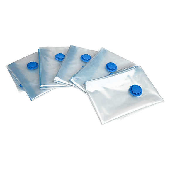 Vacuum Bags Clothes Sealed Clothing Bag Travel Compact Storage Space Saver x20 - RnR Galore