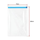 Vacuum Bags Clothes Sealed Clothing Bag Travel Compact Storage Space Saver x20 - RnR Galore