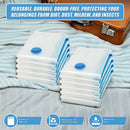 Vacuum Bags Clothes Sealed Clothing Bag Travel Compact Storage Space Saver x20 - RnR Galore