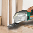 VEVOR 100PCS Oscillating Saw Blades, Quick Release Multitool Blades Kit, HCS Tool Blades for Wood Plastic, Compatible with Dewalt Dremel Fein Worx Bosch Makita Milwaukee - RnR Galore