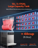 VEVOR 12L Commercial Slushy Machine Margarita Smoothie Frozen Drink Maker - RnR Galore