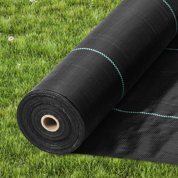 VEVOR 13FTx60FT Premium Heavy Duty Weed Barrier Landscape Fabric, 5OZ Woven Geotextile Fabric Under Gravel, High Permeability for Weed Blocker Weed Mat, Driveway Fabric, Weed Control Garden Cloth - RnR Galore