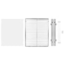 VEVOR 34x53 cm Pull Out Cabinet Organizer, Heavy Duty Slide Out Pantry Shelves, Chrome - Plated Steel Roll Out Drawers, Sliding Drawer Storage for Home, Inside Kitchen Cabinet, Bathroom, Under Sink - RnR Galore