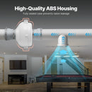 VEVOR 4" to 4.5" Radon Mitigation Fan System Quiet 260CFM Inline Duct Waterproof - RnR Galore