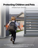 VEVOR 400W Electric Sliding Gate Opener 1000kg Chain Drive Infrared Sensor - RnR Galore