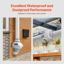 VEVOR 6" to 4.5" Radon Mitigation Fan System Kit Quiet 380 CFM Inline Duct Fan - RnR Galore