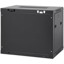 VEVOR 9U Wall Mount Network Server Cabinet, 39.37 cm Deep, Server Rack Cabinet Enclosure, 90.7 kg Max. Ground - mounted Load Capacity, with Locking Glass Door Side Panels, for IT Equipment, A/V Devices - RnR Galore