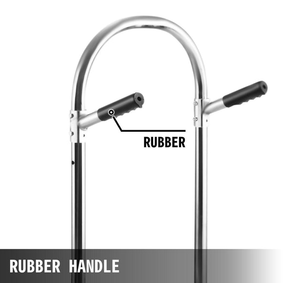 VEVOR Aluminum Hand Truck 3 in 1 Folding Hand Truck Convertible Hand Truck and Dolly - RnR Galore