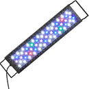 VEVOR Aquarium Light, 14W Full Spectrum Fish Tank Light with 24/7 Natural Mode, Adjustable Timer & 5 - Level Brightness, with Aluminum Alloy Shell Extendable Brackets for 12" - 18" Freshwater Planted Tank - RnR Galore