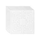 VEVOR Ceiling Tiles 12 - Pack 24 x 24 in PVC Easy Installation White Echo Pattern - RnR Galore