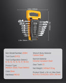 VEVOR Combination Wrench Set 8 - Piece Metric 8 mm to 19 mm with Organizer Rack - RnR Galore