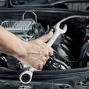 VEVOR Combination Wrench Set 8 - Piece Metric 8 mm to 19 mm with Organizer Rack - RnR Galore