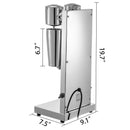 Vevor Commercial Milkshake Maker Machine Double Heads Thickshake Frother Stainless - RnR Galore