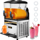 VEVOR Commercial Slush Machine Margarita Slush Maker 2x15L Frozen Drink Machine - RnR Galore