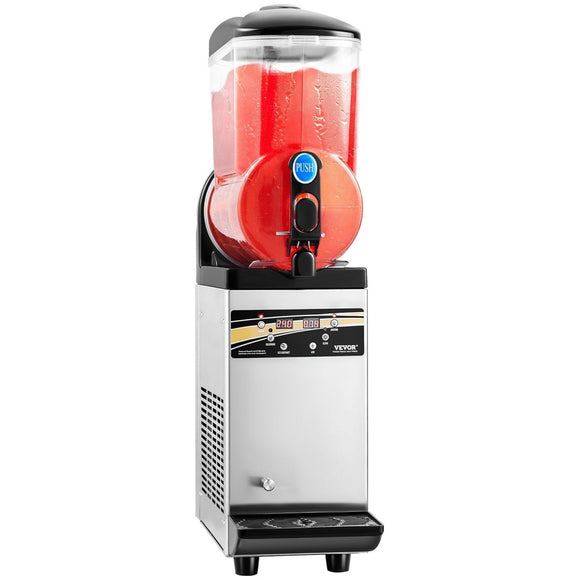 VEVOR Commercial Slushy Machine 15L Margarita Smoothie Frozen Drink Maker - RnR Galore