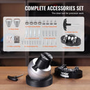 VEVOR Engraving Block 5 inch Ball Vise Setting Jewelry Ball Vise Engraving with 34PCS Attachment and Rubber Base - RnR Galore