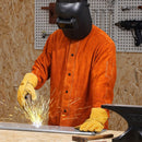 VEVOR Flame - Resistant Welding Jacket Heavy Duty Leather Welding Jacket XL Size - RnR Galore