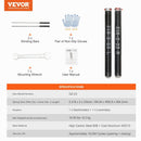 VEVOR Garage Door Torsion Springs Pair of 0.218 x 2 x 23inch with Winding Bars - RnR Galore