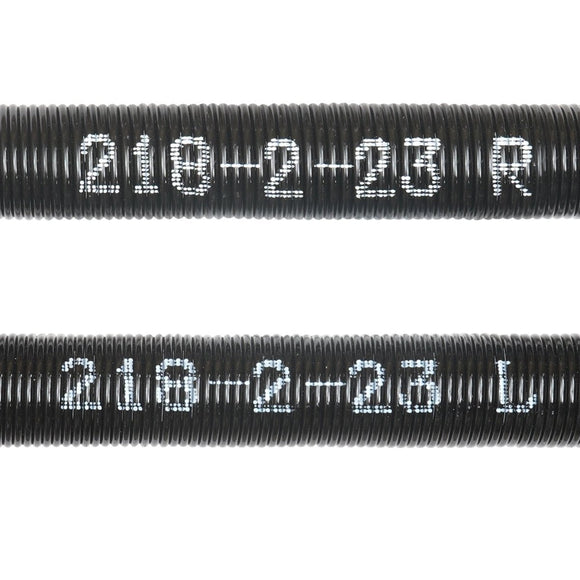 VEVOR Garage Door Torsion Springs Pair of 0.218 x 2 x 23inch with Winding Bars - RnR Galore