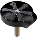 VEVOR Glass Rinser, 10 Powerful Spraying Jets Rotating Cup Rinser for Sink, 304 Stainless Steel Faucet Cup Washer & Silicone Nonslip Pad for Baby Bottle, Glass Cup, Wine Glass (Matte Black Base) - RnR Galore