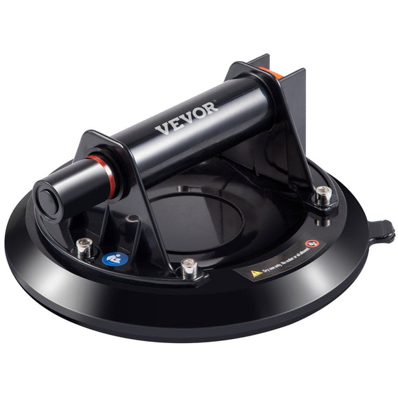 VEVOR Glass Suction Cup, 8'' Vacuum Suction Cup, 220lbs Load Capacity Vacuum Glass Lifter with Plastic Handle, Heavy - Duty Hand - Held Glass Lifter For Granite & Glass Lifting, With a free case - RnR Galore