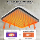 VEVOR Heat Press 12 x 10 in Portable Easy Press Sublimation Transfer DIY T-shirt - RnR Galore