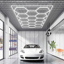 VEVOR Hexagon Garage Lights 66300LM 15 Grids Honeycomb LED Shop Ceiling Light - RnR Galore