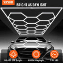 VEVOR Hexagon Garage Lights 86400LM 5 Grid Honeycomb LED Shop Ceiling Light - RnR Galore